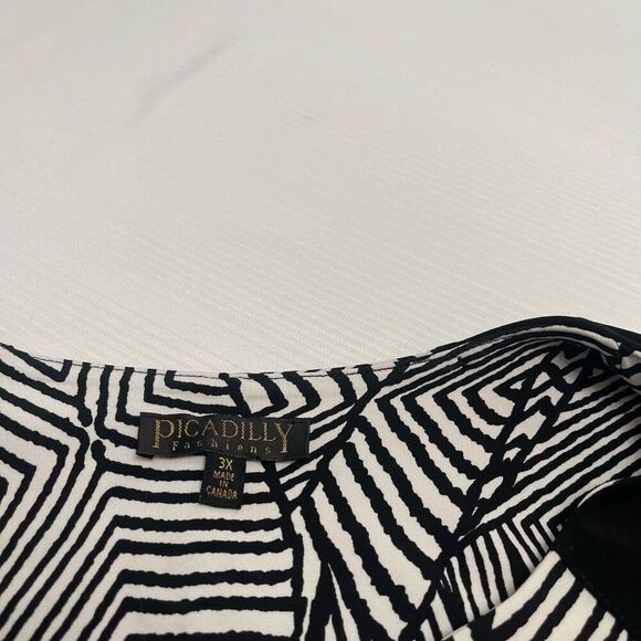 Picadilly Fashion Art To Wear Lagenlook Cardigan Full Zip Jacket Plus Size 3X - Picture 2 of 6